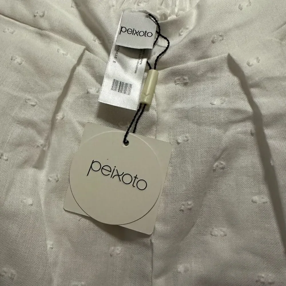 NWT anthropologie Peixoto Quinn’s white pants small